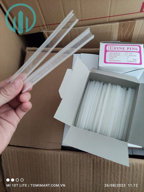 Dây Ti Nhuyễn PP Bắn Tag Từ 5mm - 15mm (Màu trắng)