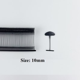  Ti Bắn Nhuyễn Đầu Bán Nguyệt 10mm Màu Đen