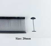 Ti Bắn Nhuyễn Đầu Bán Nguyệt 20mm Màu Đen