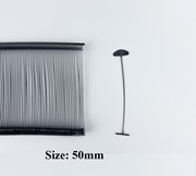 Ti Bắn Nhuyễn Đầu Bán Nguyệt 50mm Màu Đen