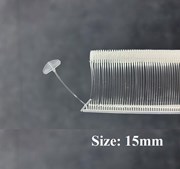 Ti Bắn Nhuyễn Đầu Bán Nguyệt 15mm Màu Trắng