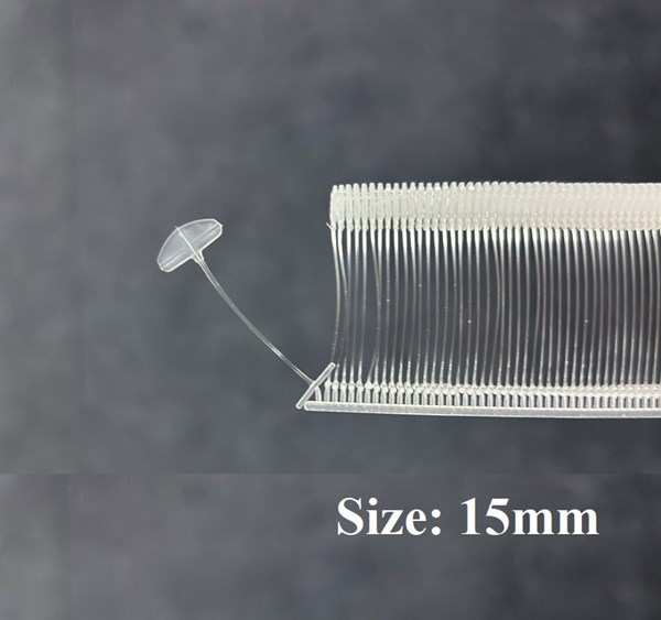 Ti Bắn Nhuyễn Đầu Bán Nguyệt 15mm Màu Trắng