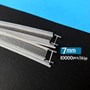 Ti Nhuyễn Chữ I – Nylon 7mm Màu Trắng